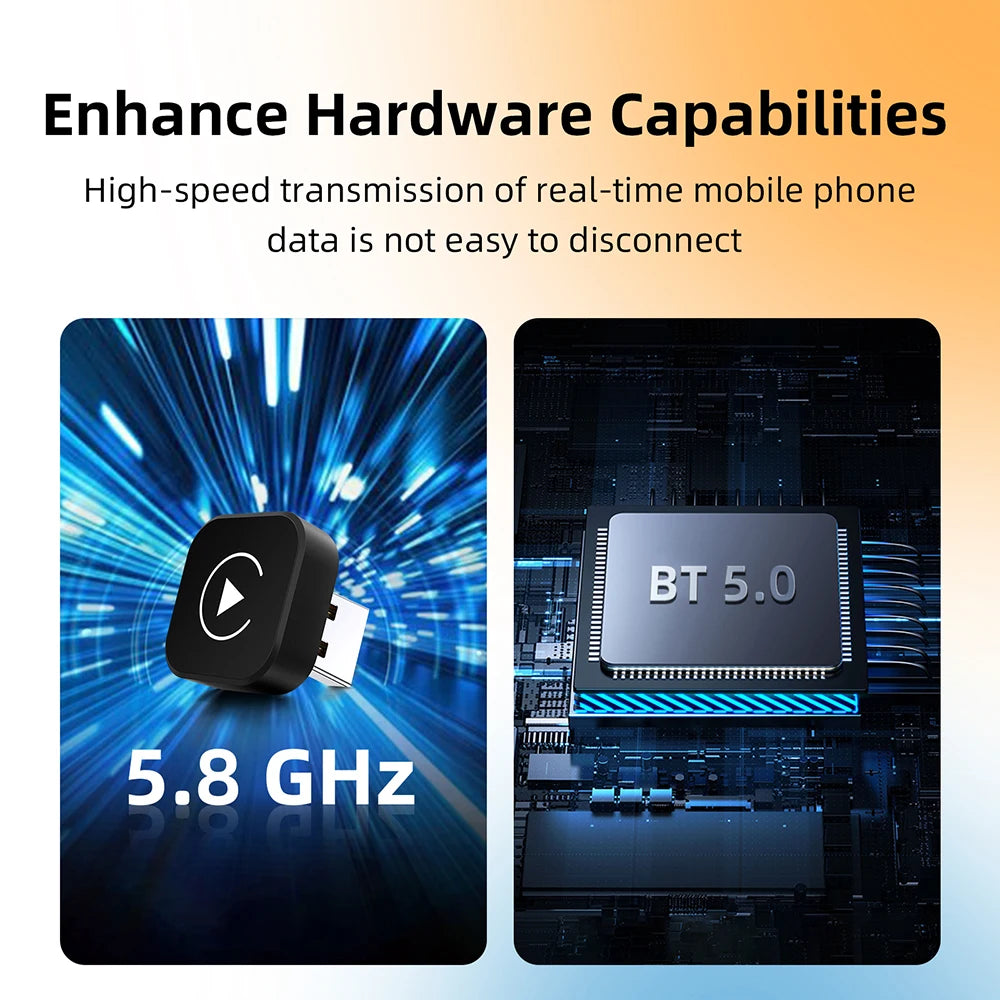 2in1 Wireless CarPlay Dongle