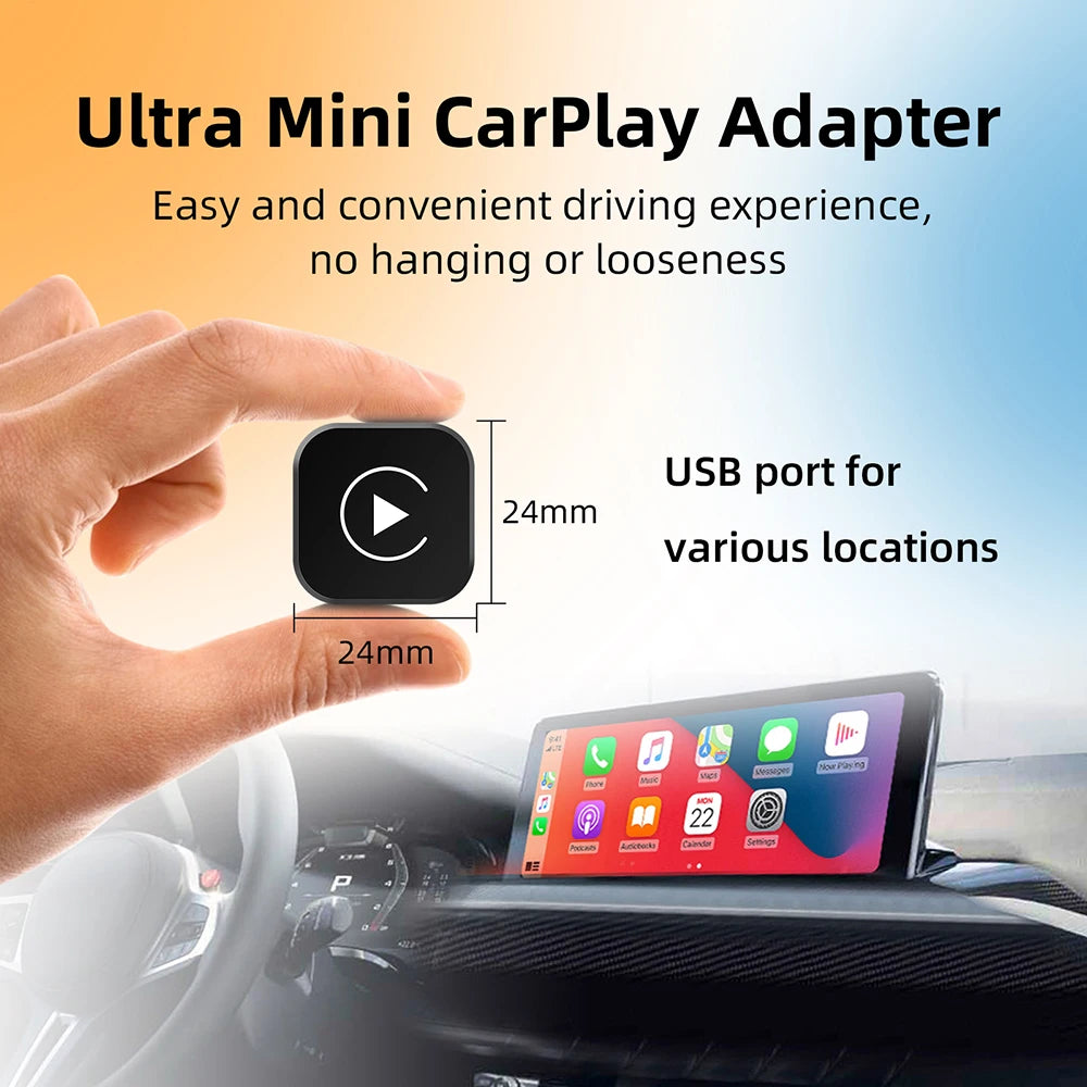 2in1 Wireless CarPlay Dongle